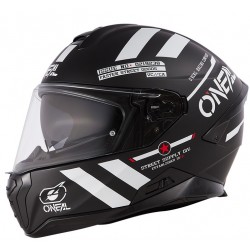 Oneal Κράνος Challenger Warhawk V.24 (ECE 22.06) μαύρο/άσπρο/κόκκινο Full Face